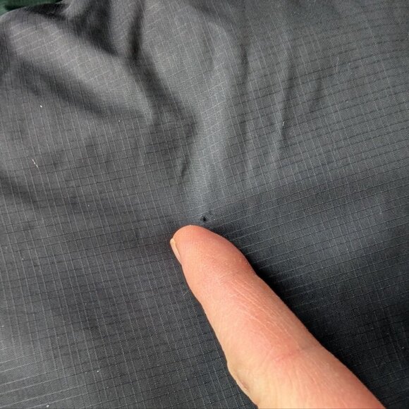 Vintage Eddie Bauer EBtek Goose Down Puffer Jacket Green/ Black Men`s size L. - Picture 16 of 16